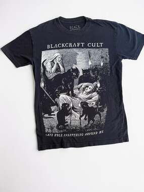 Blackcraft Cult Cats Rule Everything Around Me Graphic T-Shirt